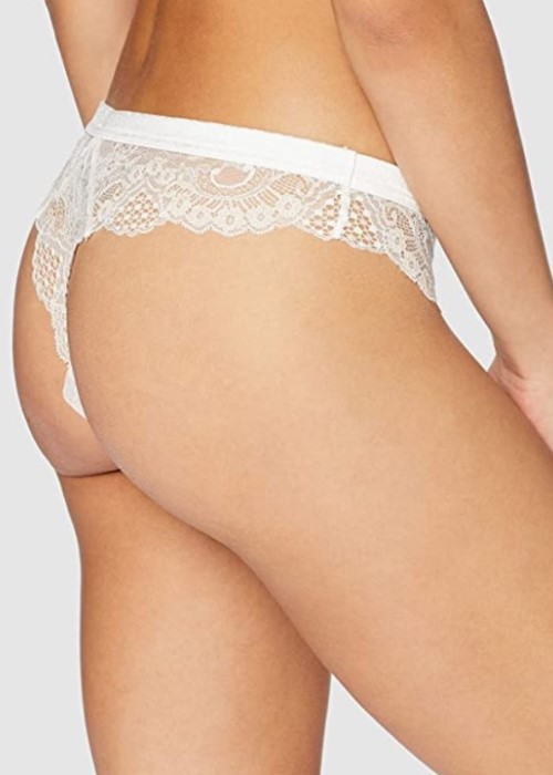 Charnos Bailey Thong (ivory, back) at Under Wraps Lingerie