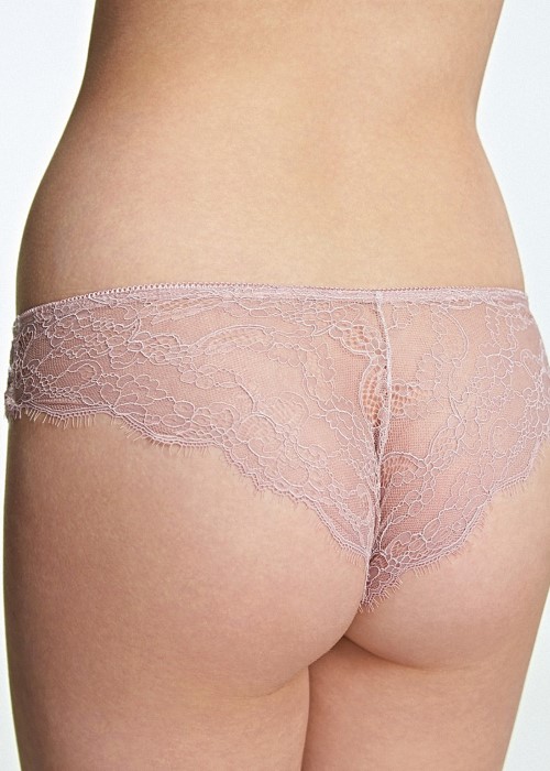 Royce English Rose Brazilian Brief (floral print, back) at Under Wraps Lingerie