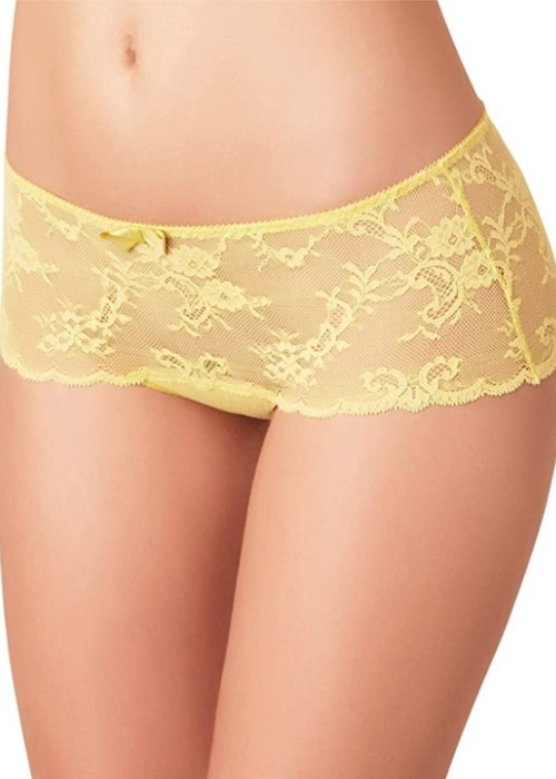 Passionata Love Mood Hipster Short (citrus yellow) at Under Wraps Lingerie