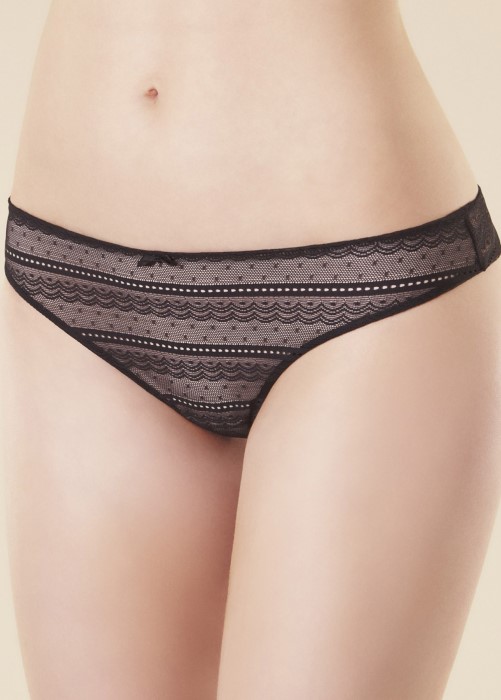 Passionata My Daily Lace String (black) at Under Wraps Lingerie