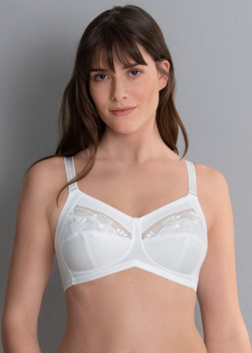 Anita Safina Wire-Free Comfort Bra (crystal ivory, front) at Under Wraps Lingerie