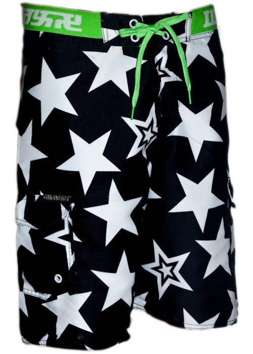 Waxx Galaxy Black Surf Shorts (3173) at Under Wraps Lingerie