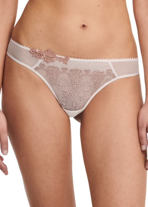 Passionata White Nights String (Talc/Sirocco) at Under Wraps Lingerie