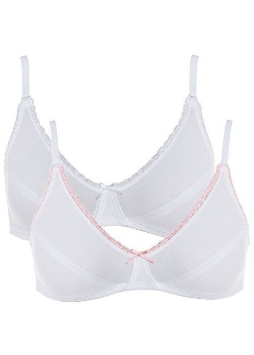 Royce My First Bra Missy Soft Cup Bra (2 Pack, front) at Under Wraps Lingerie