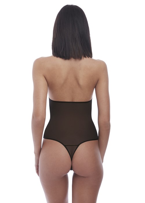 b.tempt'd Ciao Bella Bodysuit (black, back) at Under Wraps Lingerie