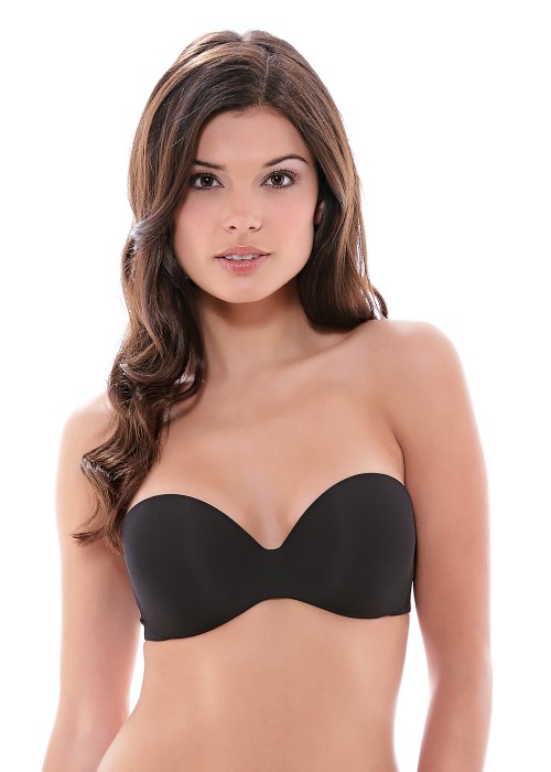 Wacoal Intuition Padded Strapless Bra (black) at Under Wraps Lingerie