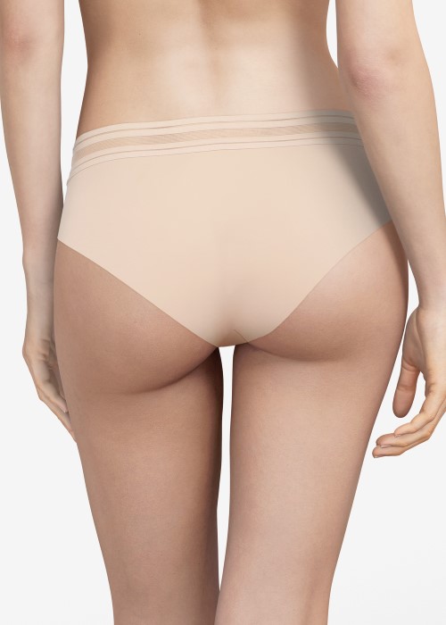 Passionata Rhythm Short (cappuccino nude, back) at Under Wraps Lingerie