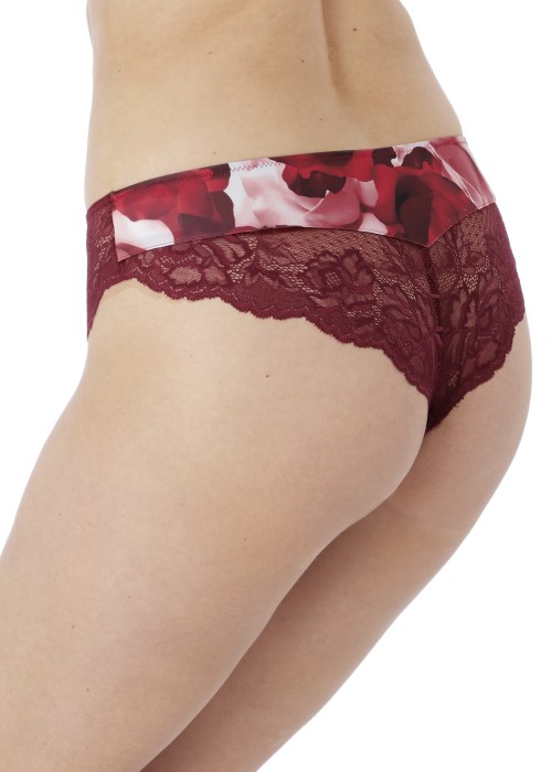 Fantasie Rosemarie Brazilian (rouge red, side) at Under Wraps Lingerie