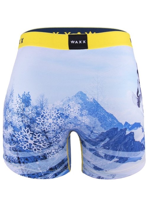 Waxx Snowboard Boxers (back) at Under Wraps Lingerie