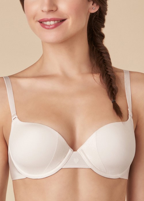 Passionata Glossy T-Shirt Bra (ivory pearl) at Under Wraps Lingerie