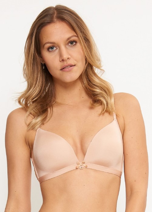 LingaDore Daily Triangle Padded Bra (blush) at Under Wraps Lingerie