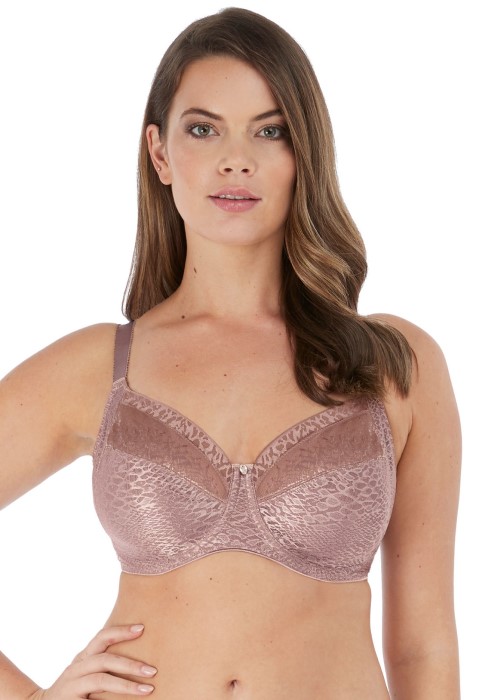 Fantasie Envisage Full Cup Side Support Bra (taupe, close up) at Under Wraps Lingerie