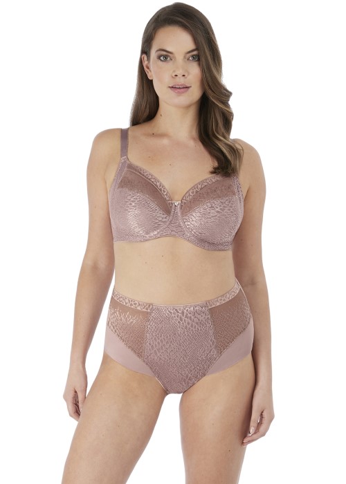 Fantasie Envisage Full Cup Side Support Bra (taupe, front) at Under Wraps Lingerie