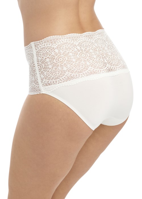 Fantasie Lace Ease Invisible Stretch Full Brief (ivory, side) at Under Wraps Lingerie