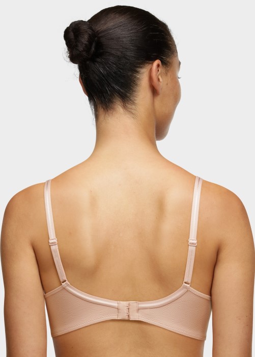Passionata Dream Today Extra Push Up Bra (dusky pink, back) at Under Wraps Lingerie