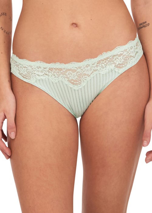 Femilet Marilyn Brief (Green Lily) at Under Wraps Lingerie