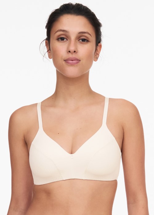 Chantelle Cloudia Wire-Free T-Shirt Bra (pearl) at Under Wraps Lingerie