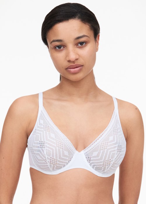 Passionata Ondine Covering Underwired Bra (white) at Under Wraps Lingerie