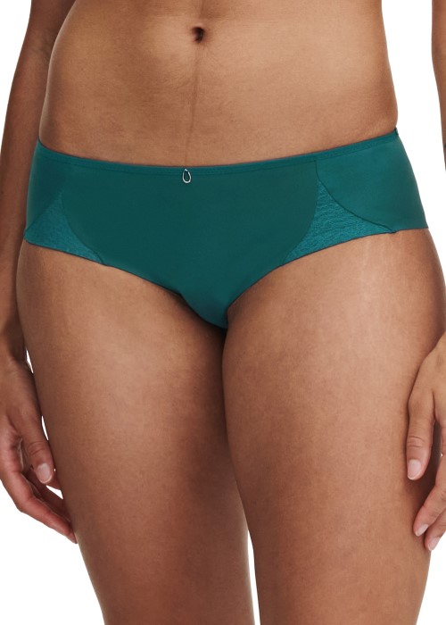 Chantelle Cloudia Covering Shorty (Oriental Green) at Under Wraps Lingerie