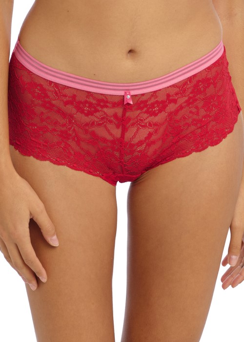 Freya Offbeat Short (Chilli Red) at Under Wraps Lingerie
