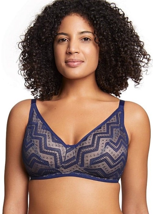 Royce Zahra Non-Wired Comfort Bra (Navy) at Under Wraps Lingerie