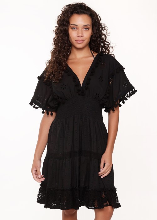 LingaDore Short Dress (black) at Under Wraps Lingerie